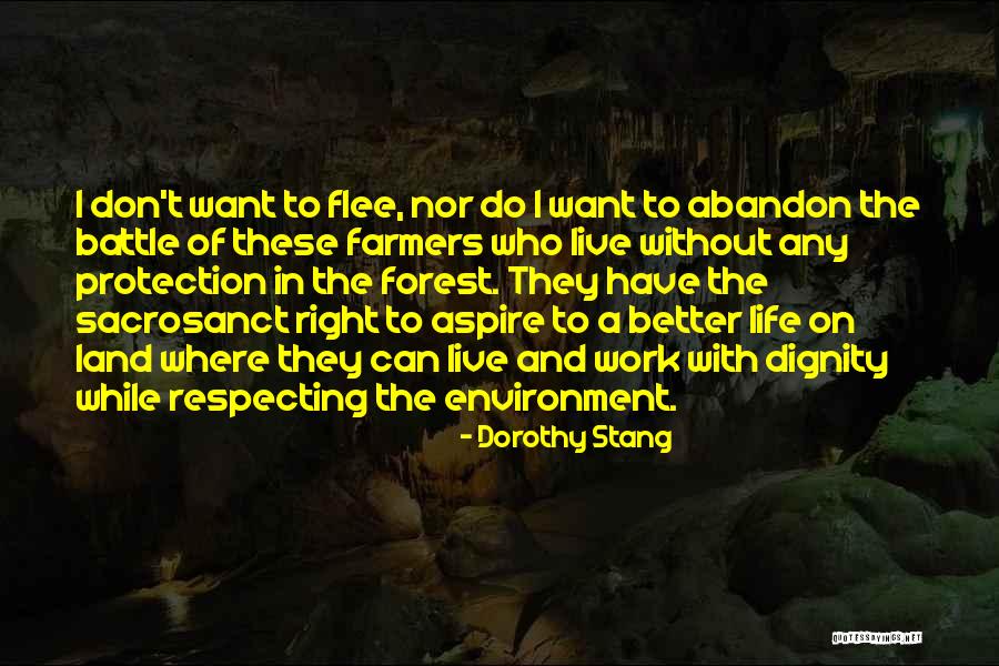 Sacrosanct Quotes By Dorothy Stang Sacrosanct Quotes By Dorothy Stang