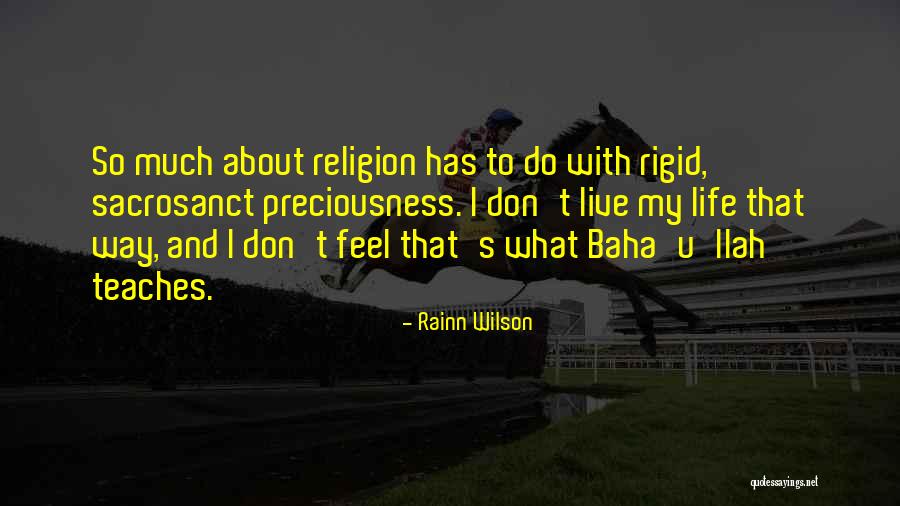 Sacrosanct Quotes By Rainn Wilson Sacrosanct Quotes By Rainn Wilson