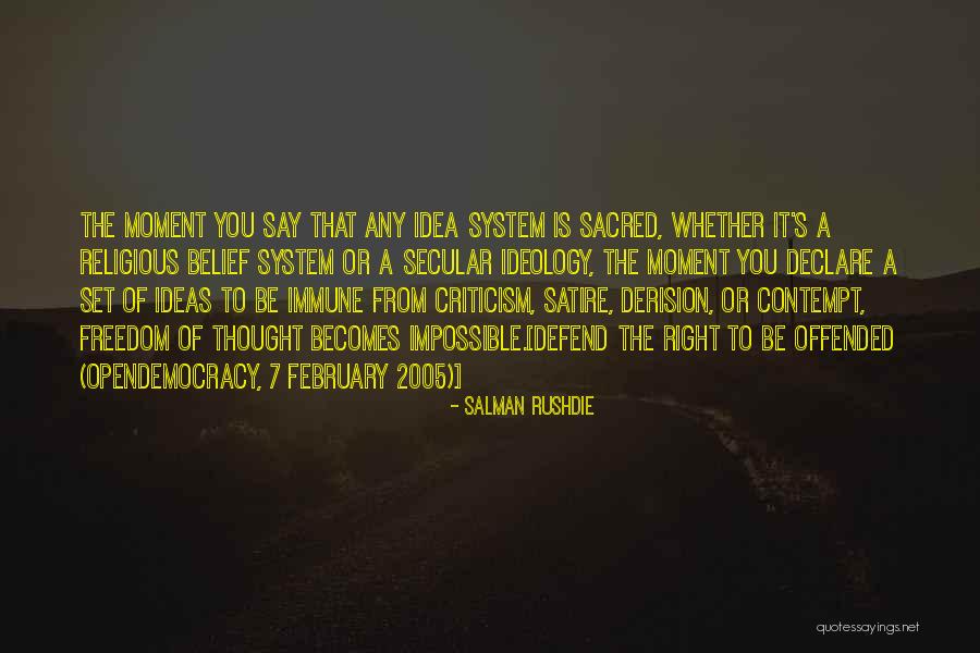Sacrosanct Quotes By Salman Rushdie Sacrosanct Quotes By Salman Rushdie