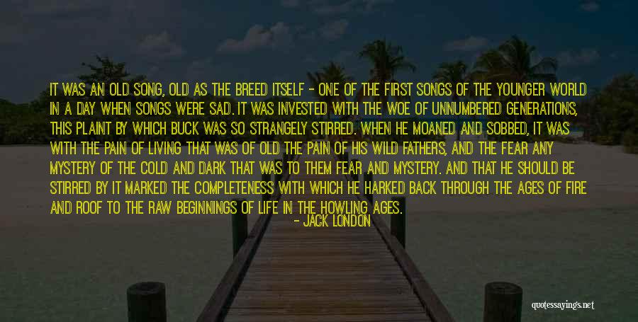 Sad And Pain Quotes By Jack London