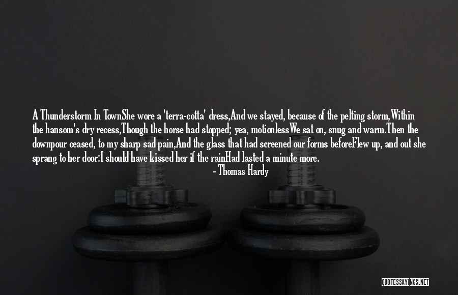 Sad And Pain Quotes By Thomas Hardy