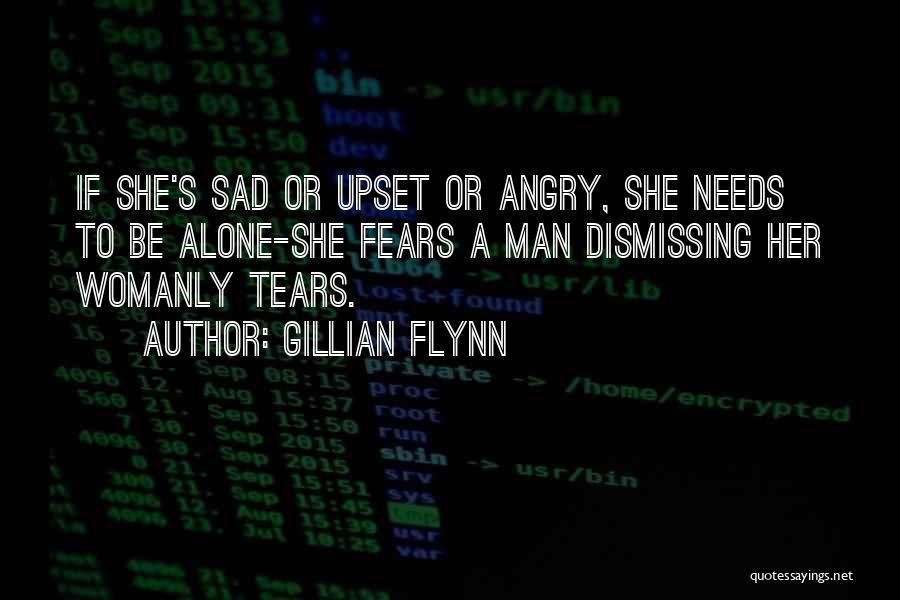 Sad Angry Quotes By Gillian Flynn