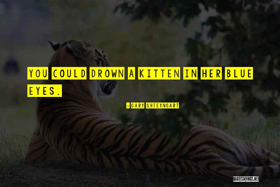 Sad Blue Eyes Quotes By Gary Shteyngart Sad Blue Eyes Quotes By Gary Shteyngart