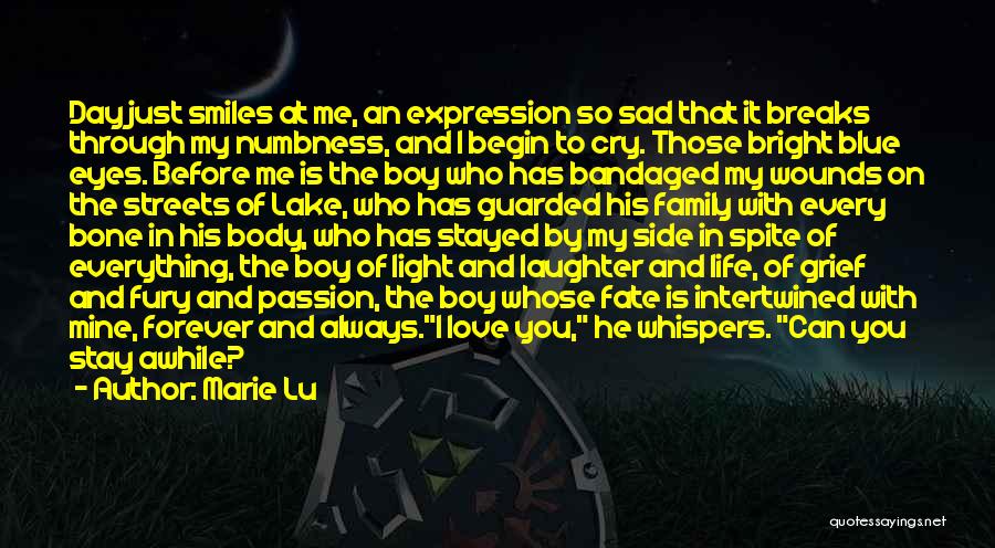 Sad Boy Love Quotes By Marie Lu