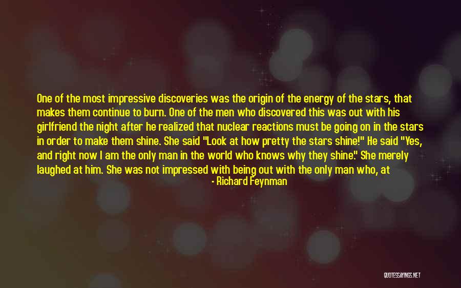 Sad But Pretty Quotes By Richard Feynman