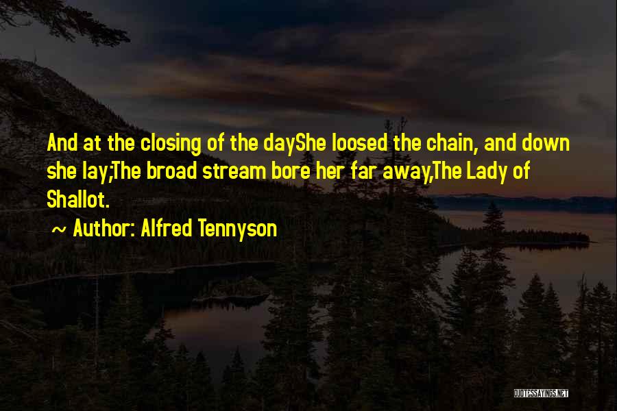 Sad Death Quotes By Alfred Tennyson