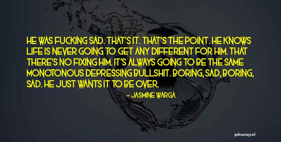 Sad Depression Quotes By Jasmine Warga Sad Depression Quotes By Jasmine Warga