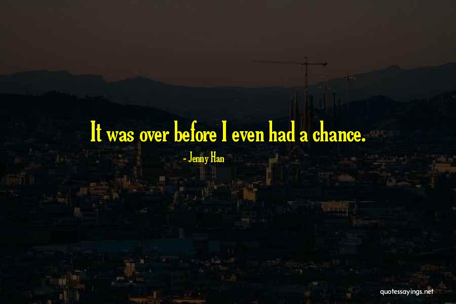 Sad Ex Love Quotes By Jenny Han