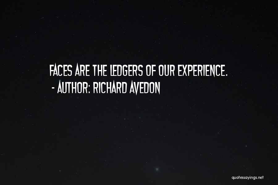 Sad Facts About Laziness Quotes By Richard Avedon