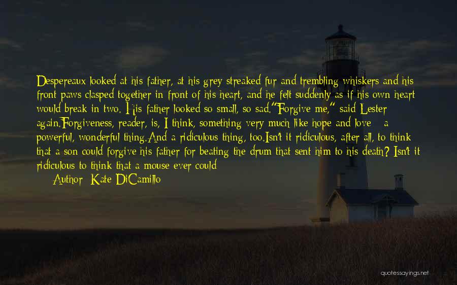 Sad From Heart Quotes By Kate DiCamillo