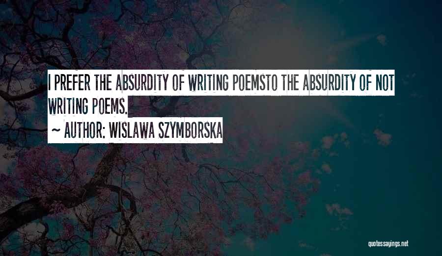 Sad Happy New Year Quotes By Wislawa Szymborska