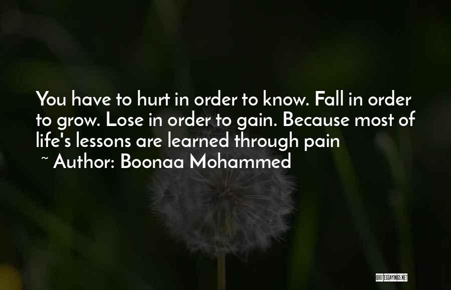 Sad Hurt Quotes By Boonaa Mohammed