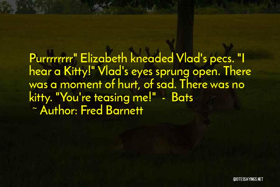 Sad Hurt Quotes By Fred Barnett