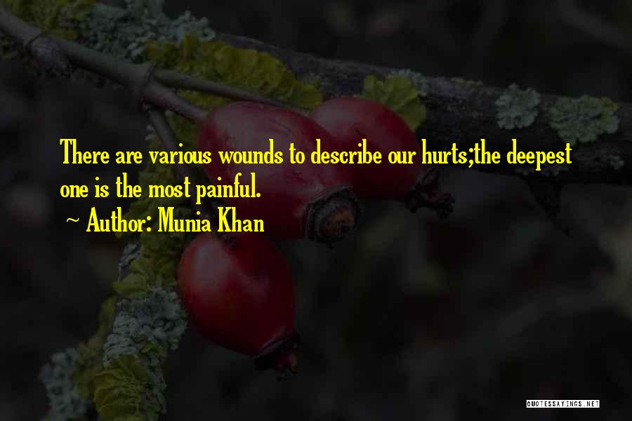 Sad Hurt Quotes By Munia Khan