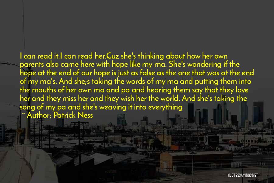 Sad Hurt Quotes By Patrick Ness