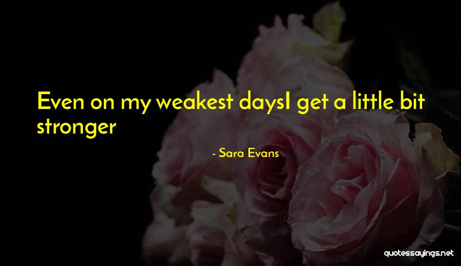 Sad Little Love Quotes By Sara Evans