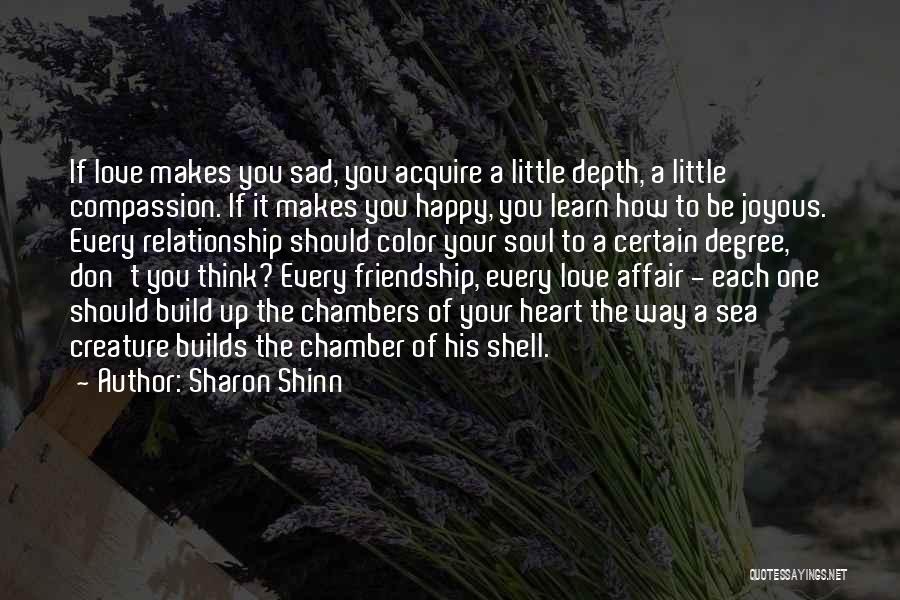 Sad Little Love Quotes By Sharon Shinn