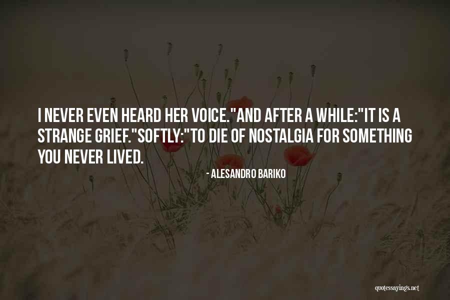 Sad Love For Her Quotes By Alesandro Bariko