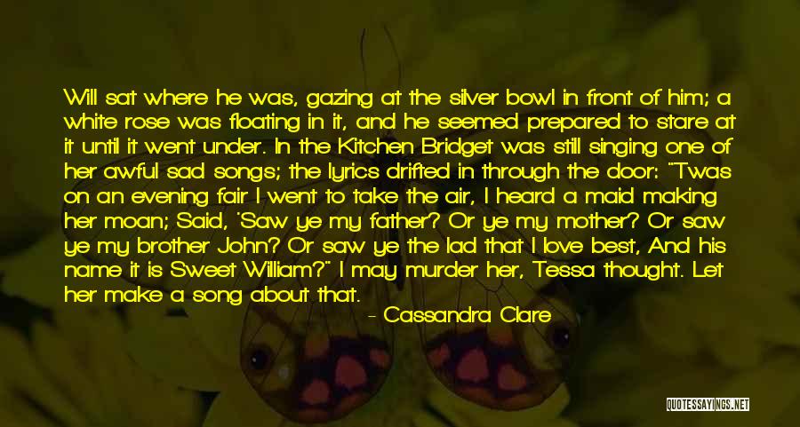 Sad Love Thought Quotes By Cassandra Clare Sad Love Thought Quotes By Cassandra Clare