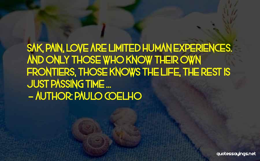 Sad Love Time Quotes By Paulo Coelho