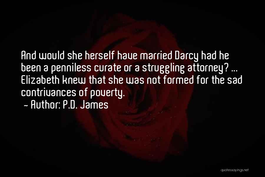 Sad Married Quotes By P.D. James