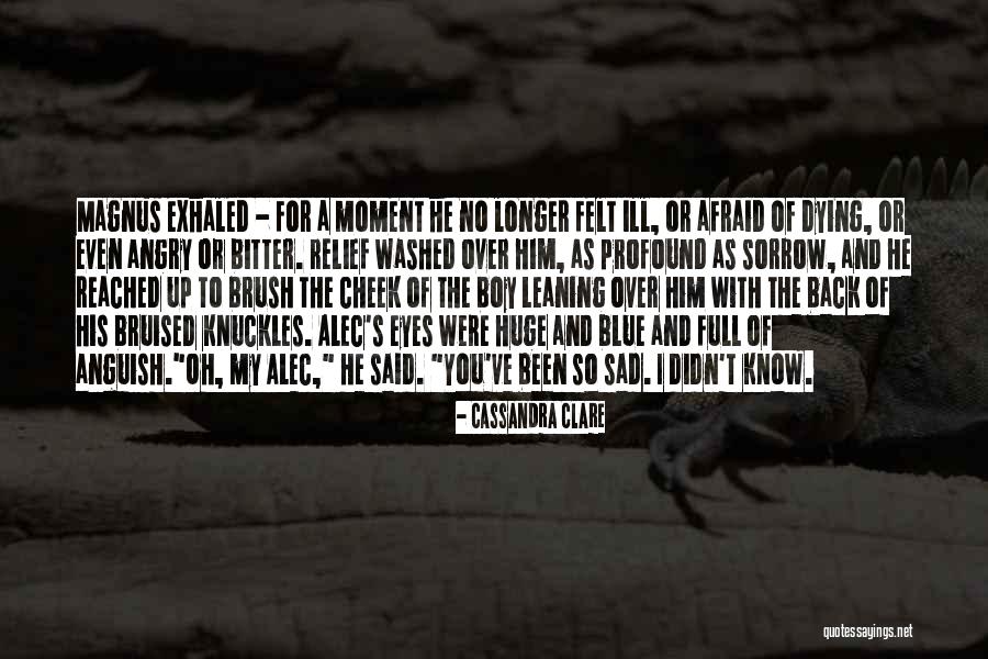 Sad Moment Quotes By Cassandra Clare Sad Moment Quotes By Cassandra Clare