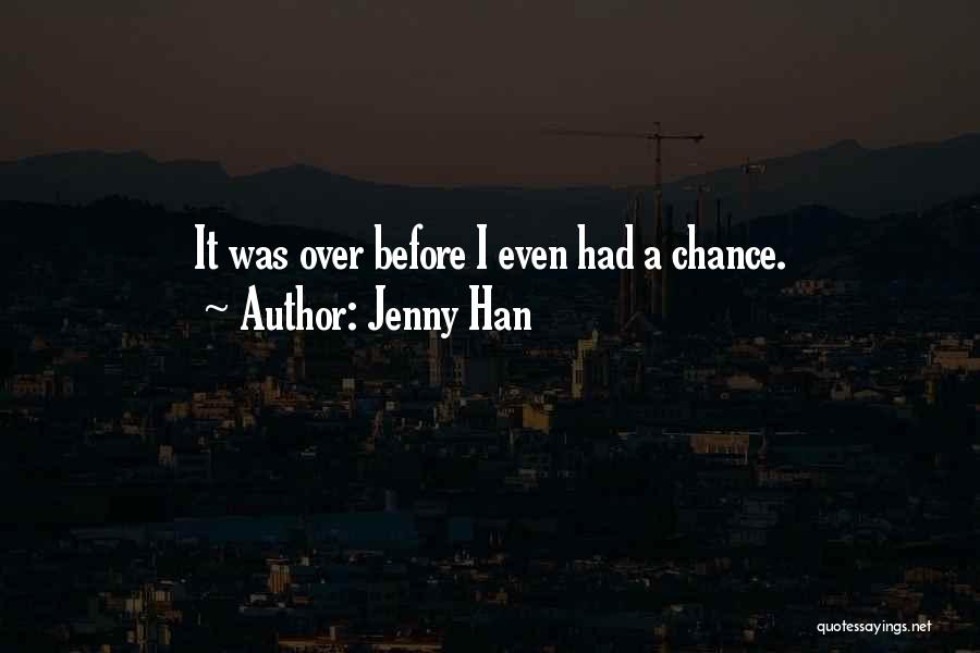 Sad One Way Love Quotes By Jenny Han