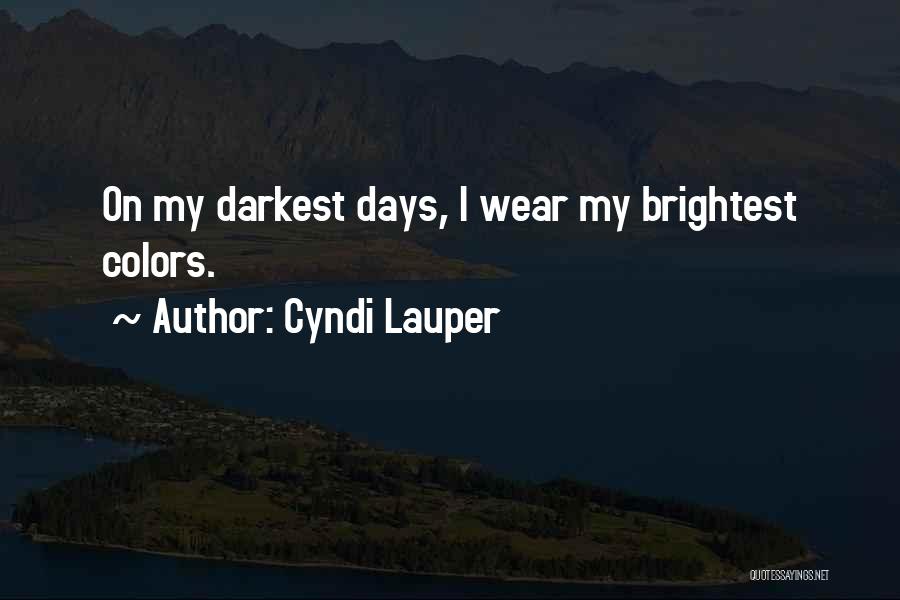 Sad Rap Lyric Quotes By Cyndi Lauper