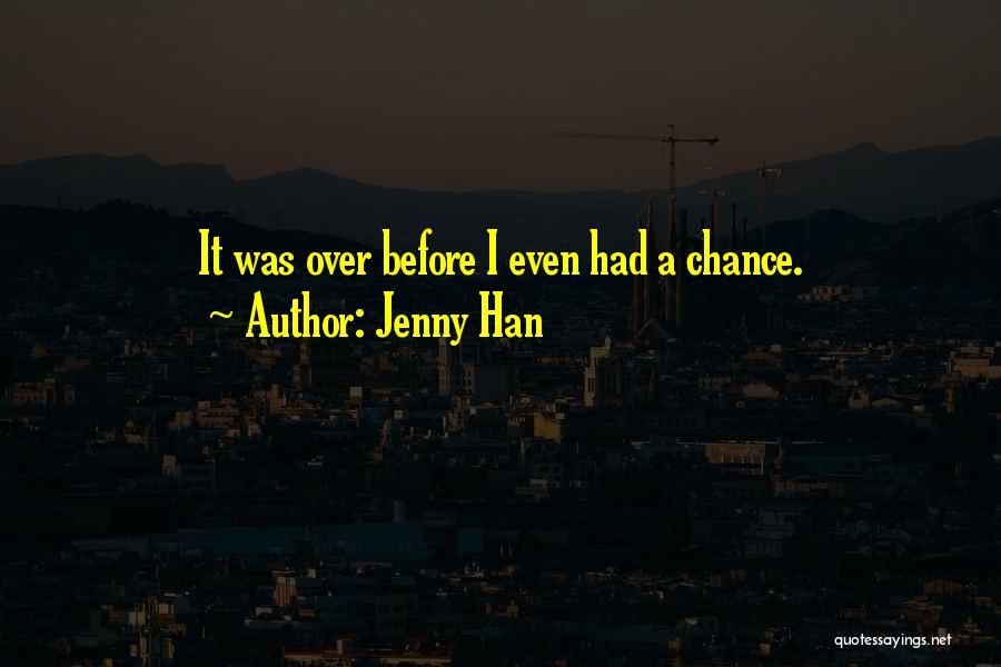 Sad Sad Love Quotes By Jenny Han