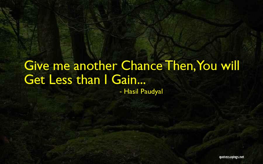 Sad Self Quotes By Hasil Paudyal