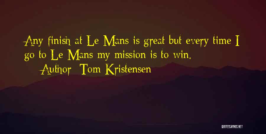 Sad Separation Quotes By Tom Kristensen