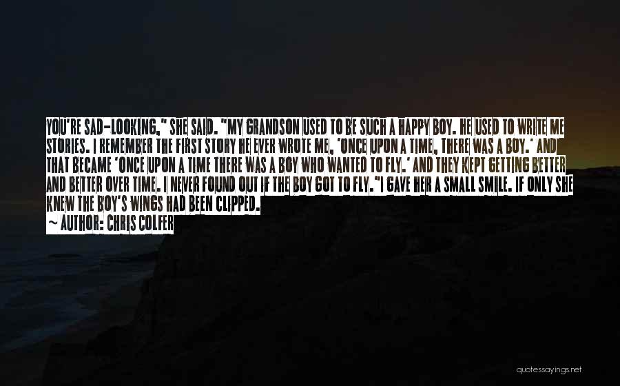 Sad Stories Quotes By Chris Colfer Sad Stories Quotes By Chris Colfer