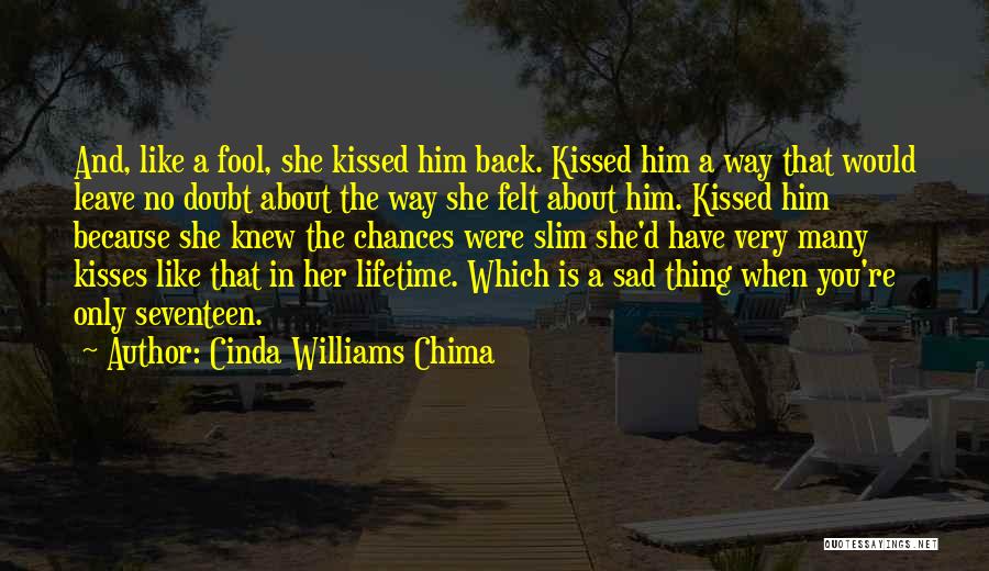 Sad Thing About Love Quotes By Cinda Williams Chima