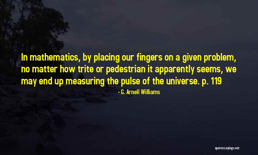 Sad Trc Quotes By G. Arnell Williams Sad Trc Quotes By G. Arnell Williams