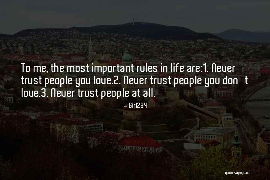 Sad Trust Love Quotes By Girl234 Sad Trust Love Quotes By Girl234