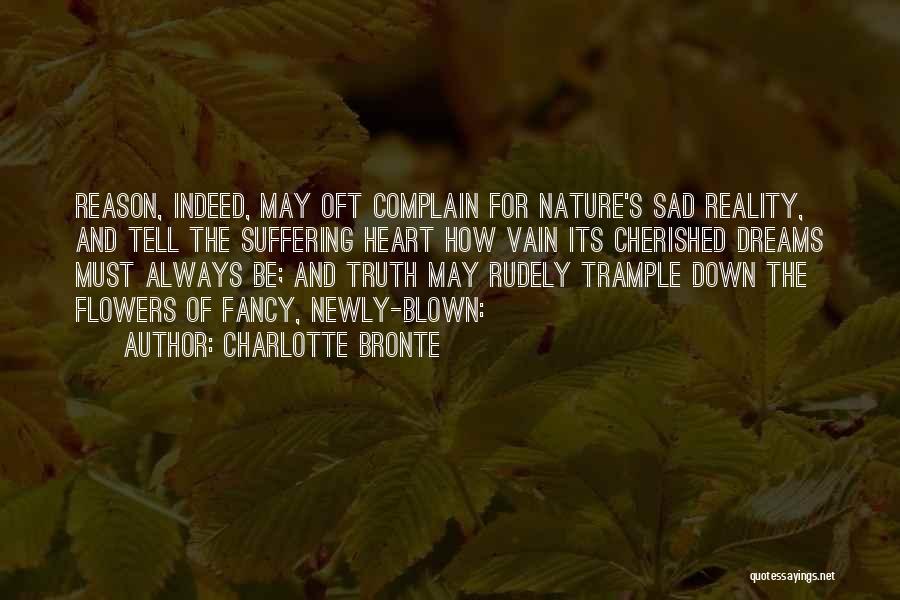 Sad Without Any Reason Quotes By Charlotte Bronte