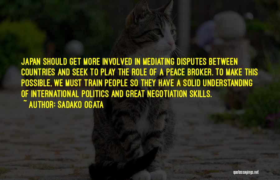 Sadako Ogata Quotes 340679