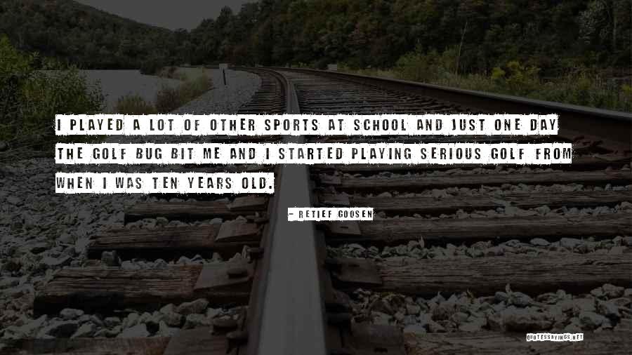 Sadander Quotes By Retief Goosen Sadander Quotes By Retief Goosen