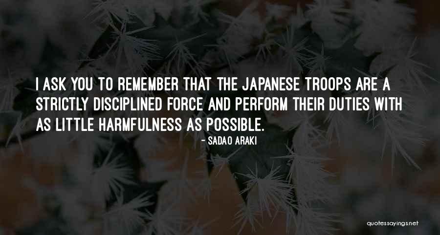 Sadao Araki Quotes 2169930