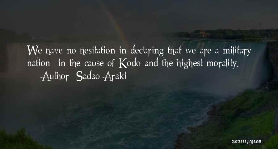 Sadao Araki Quotes 302044