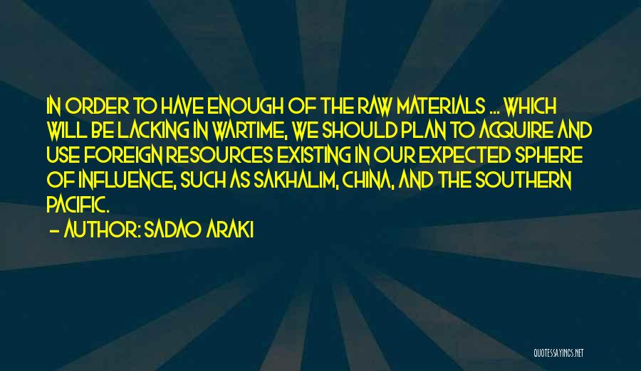 Sadao Araki Quotes 806919
