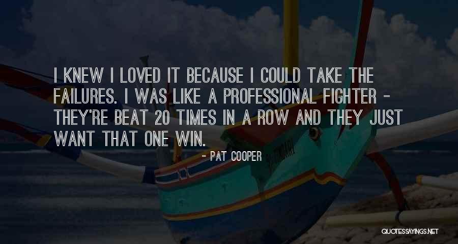 Sadari Brown Quotes By Pat Cooper Sadari Brown Quotes By Pat Cooper