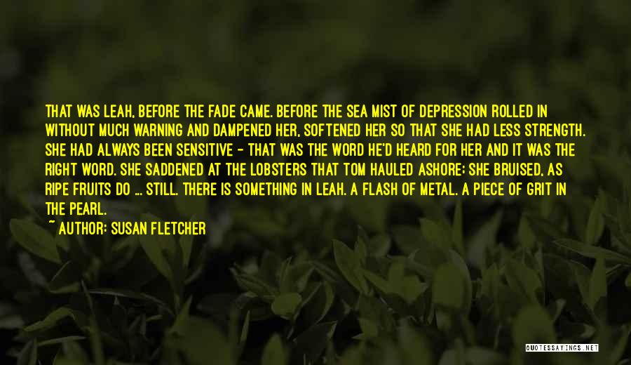 Saddened Quotes By Susan Fletcher