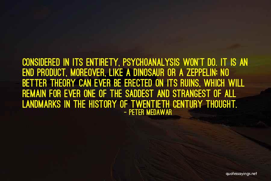 Saddest Quotes By Peter Medawar