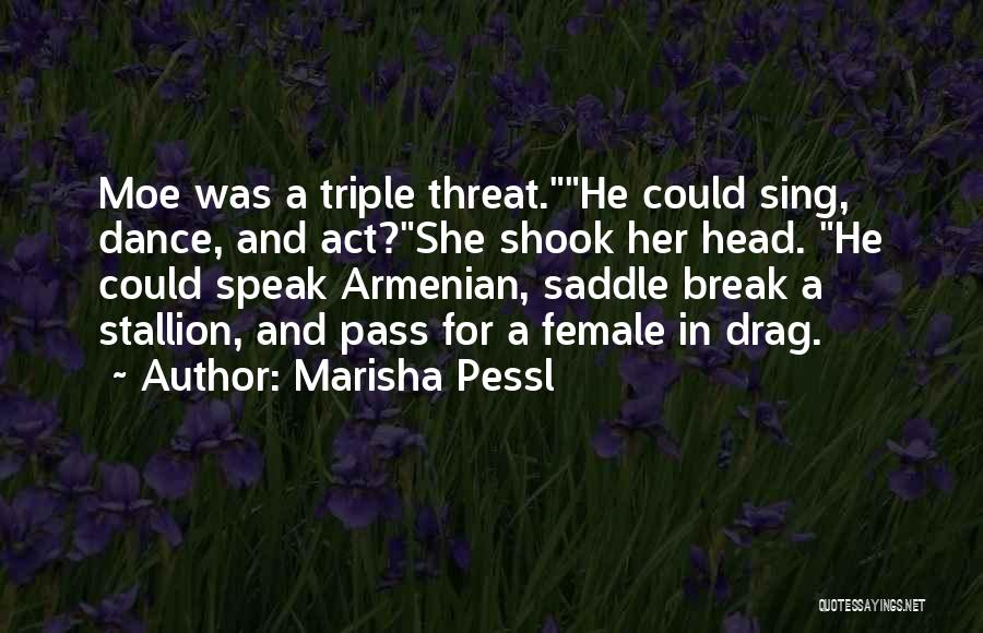 Saddle Quotes By Marisha Pessl