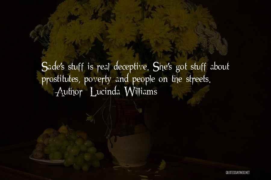 Sade Quotes By Lucinda Williams
