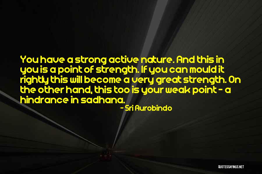 Sadhana Quotes By Sri Aurobindo
