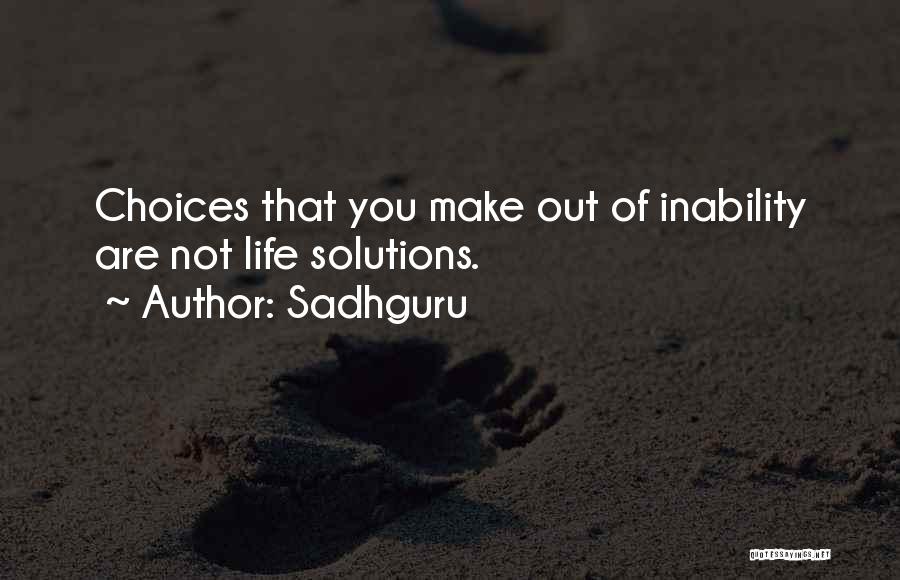 Sadhguru's Quotes By Sadhguru