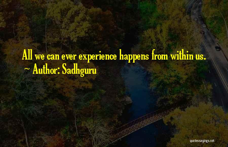 Sadhguru's Quotes By Sadhguru