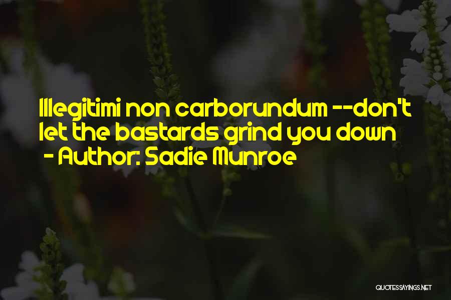 Sadie J Quotes By Sadie Munroe